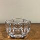 large vintage hexagonal ashtray