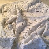 Nappe brodée 1m60x2m60