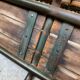 Vintage school bench