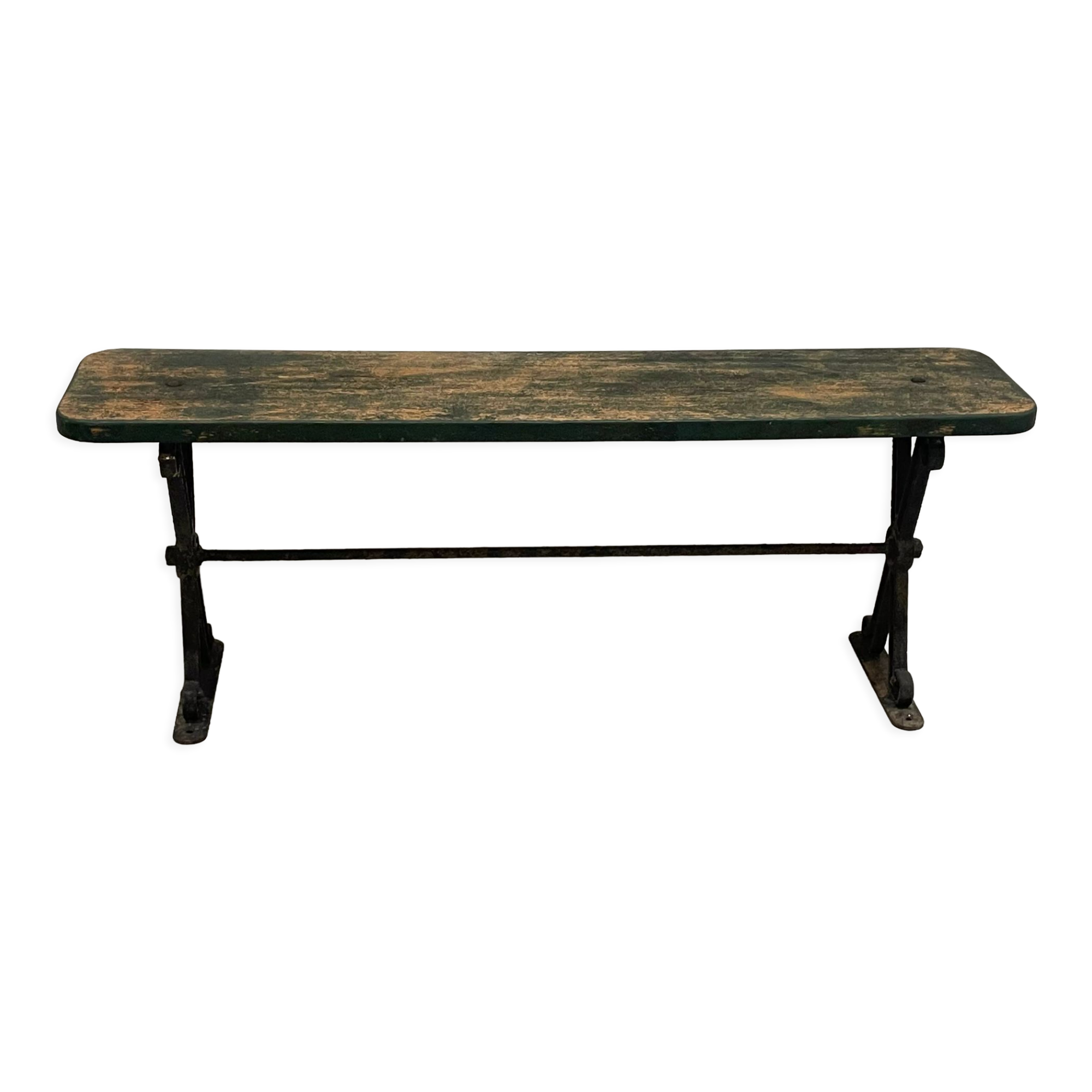 Public park or garden bench
