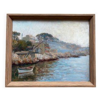 Boat in the Mediterranean