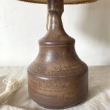 70s stoneware ceramic floor lamp, 42 cm