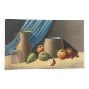 Nature morte avec voile - toile