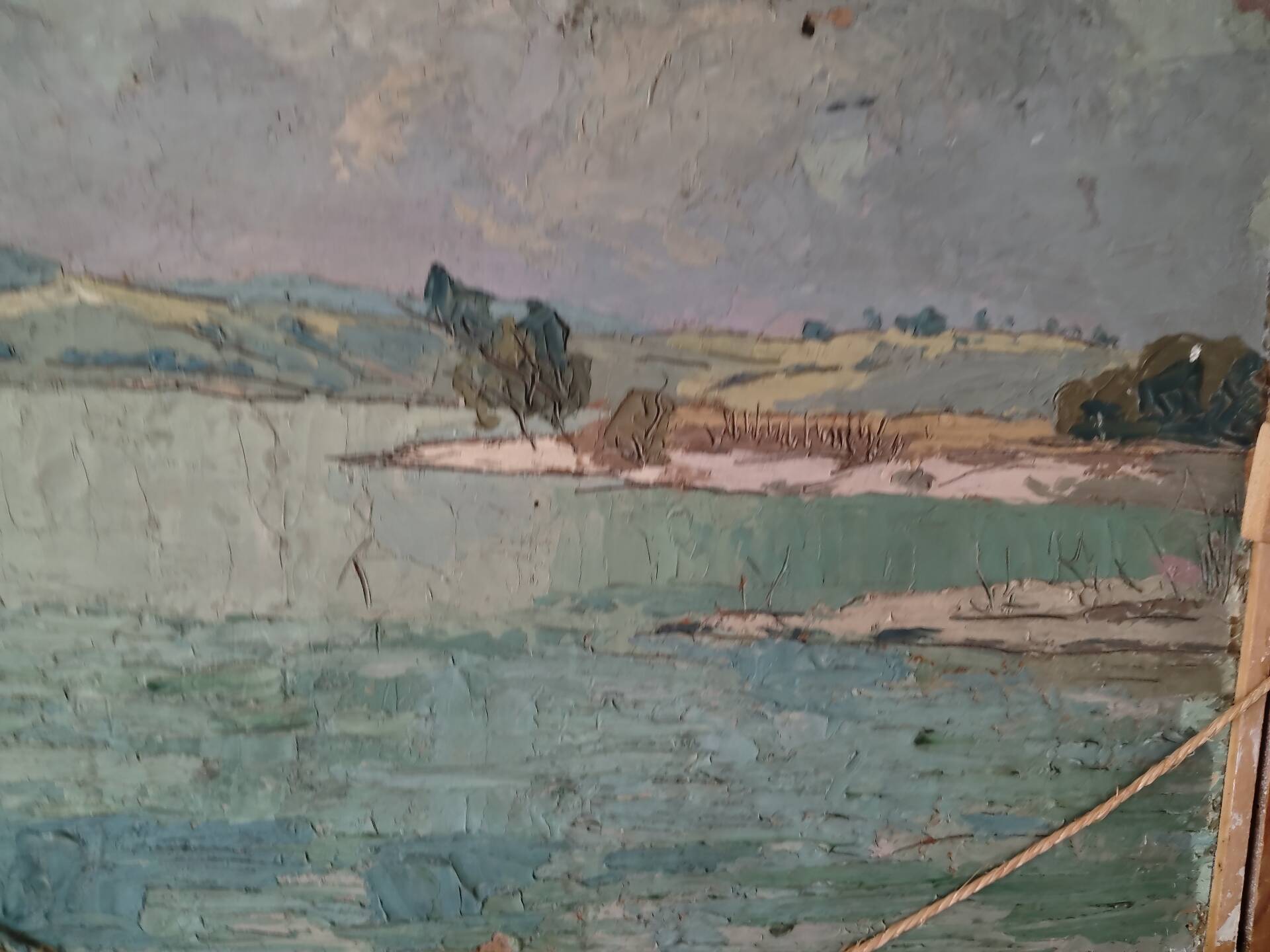 Double-sided oil by paulette genet (1890-1983) french school
