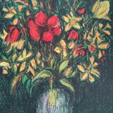 LE BOUQUET VERT- ORIGINAL SIGNED-NUMBERED LITHOGRAPH - ANDRE COTTAVOZ-EA
