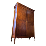 Petite armoire de port en acajou XVIIIe siècle