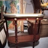 Louis XVI style half-moon console