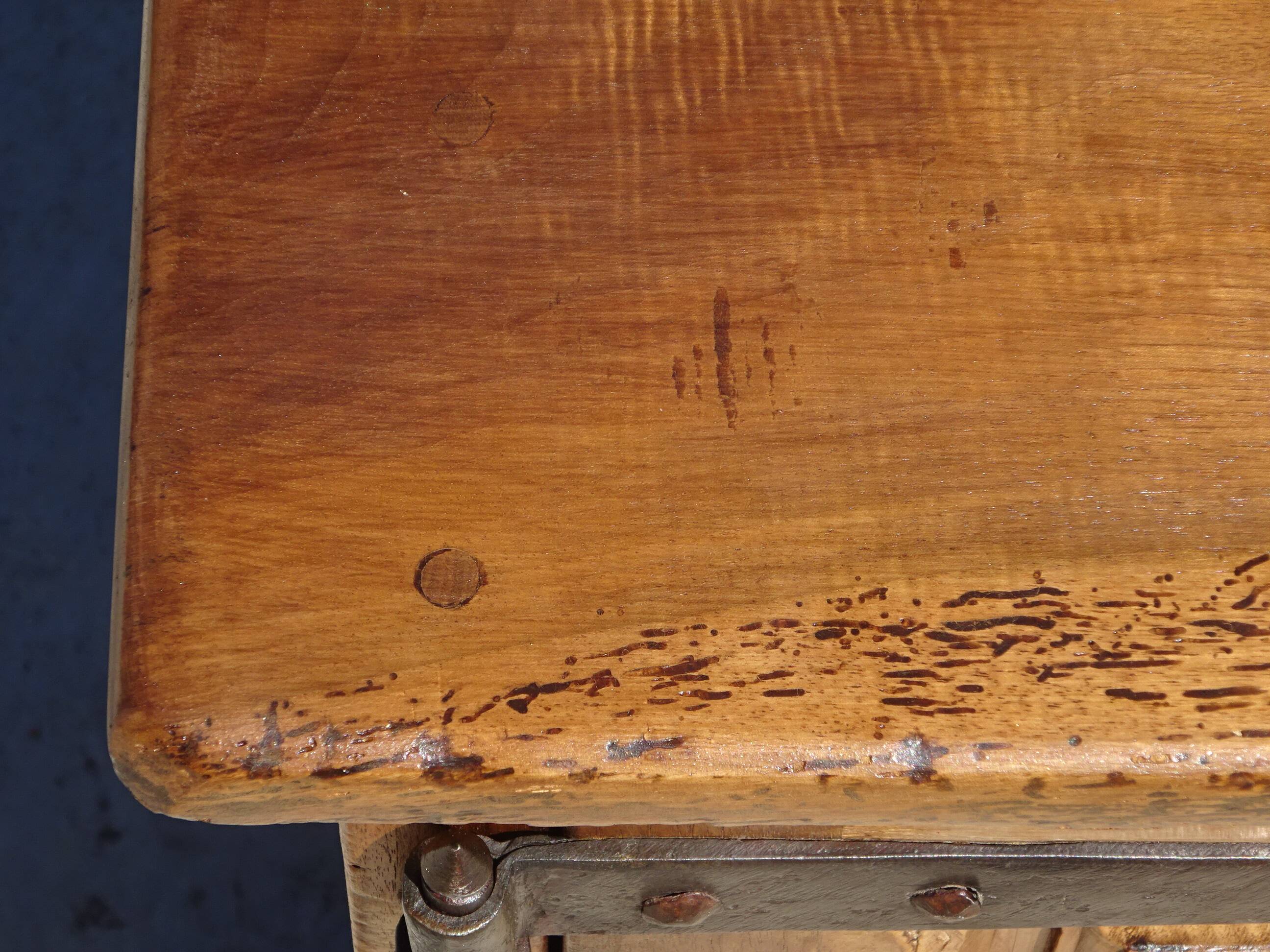 Old Tuscan sideboard, shallow depth