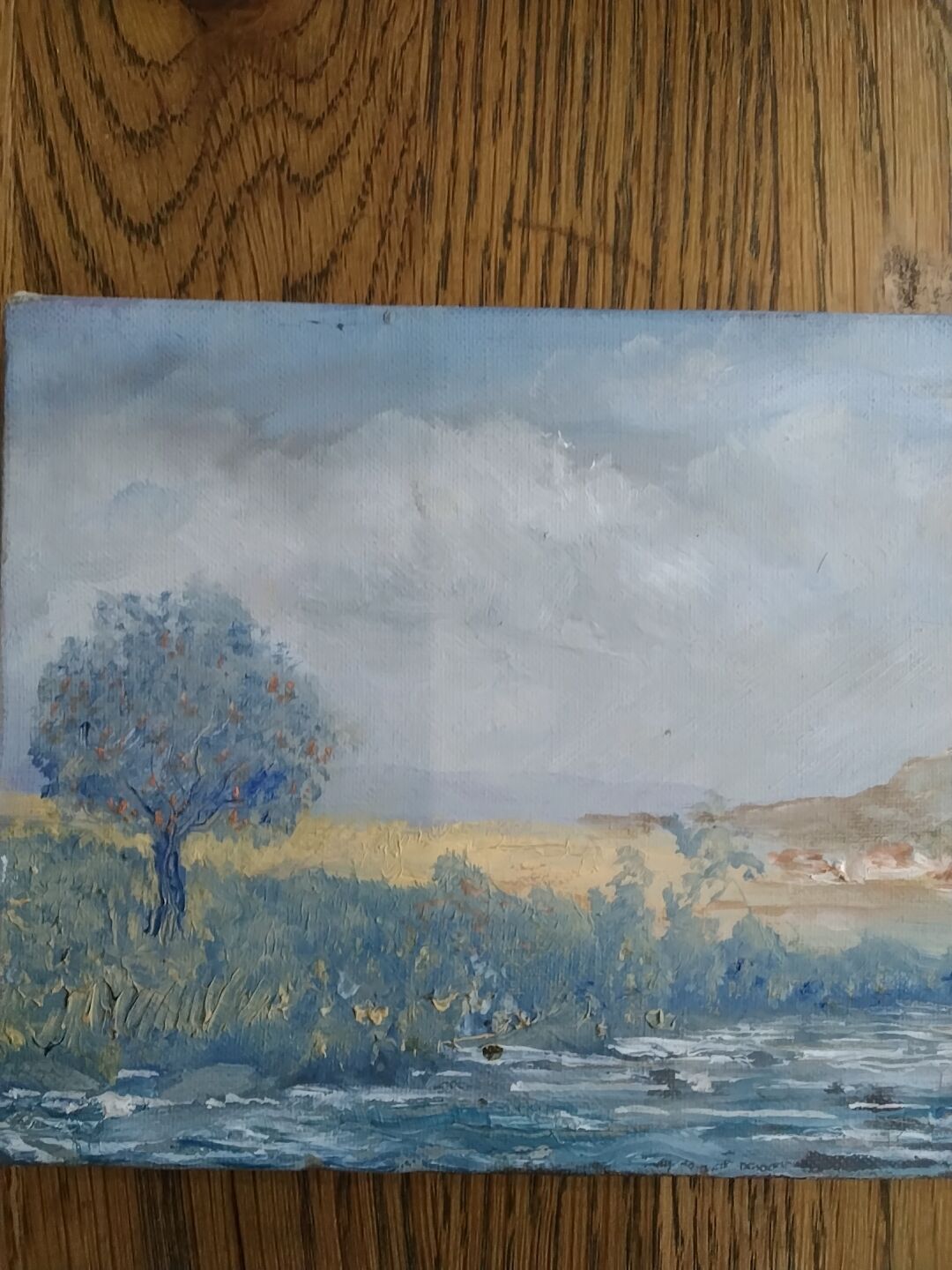 Landscape oil on canvas
