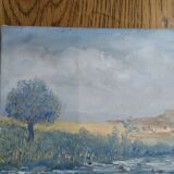 Landscape oil on canvas