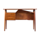 Mid-century teak desk by Gunnar Nielsen for Tibergaard, Denmark 1960s
