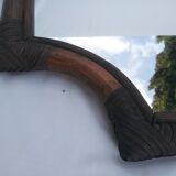 Octagonal mirror 53 x 39 cm