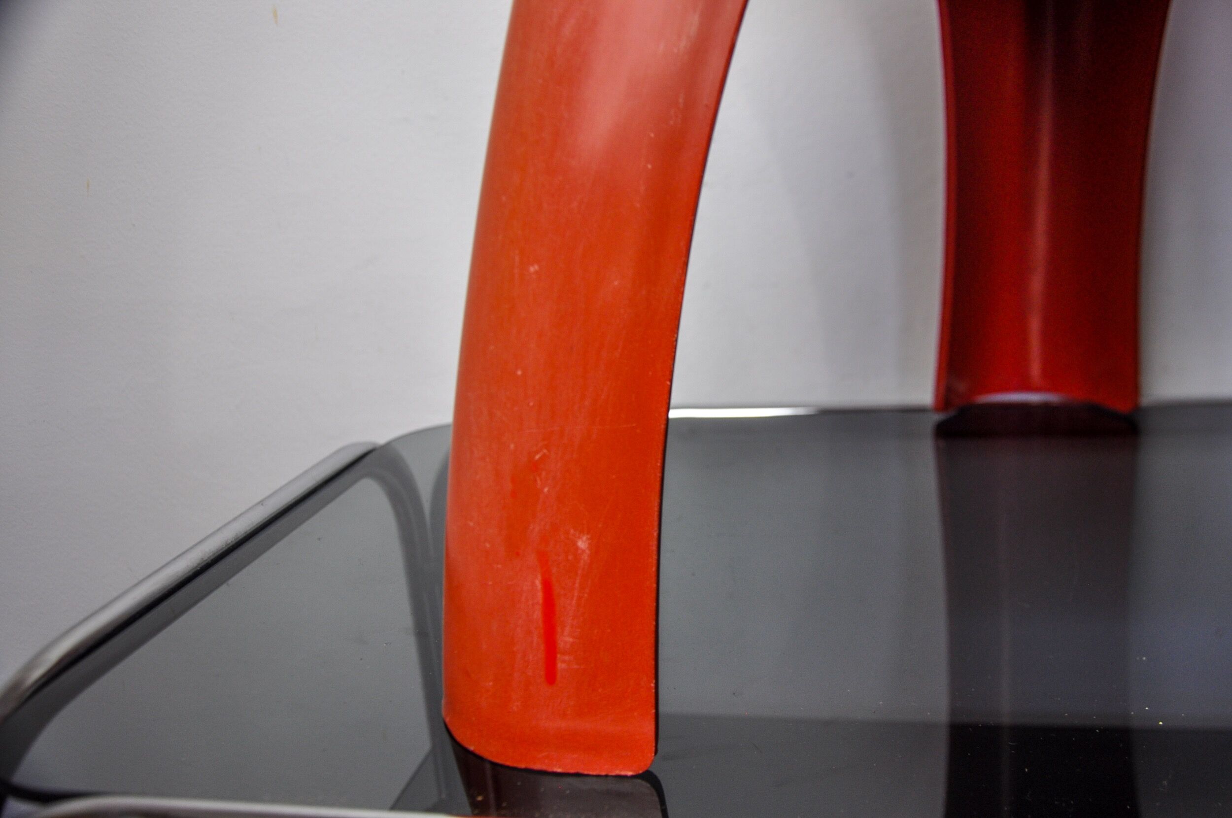 Red Elephant Stool by Vilmer, Spain, 1980