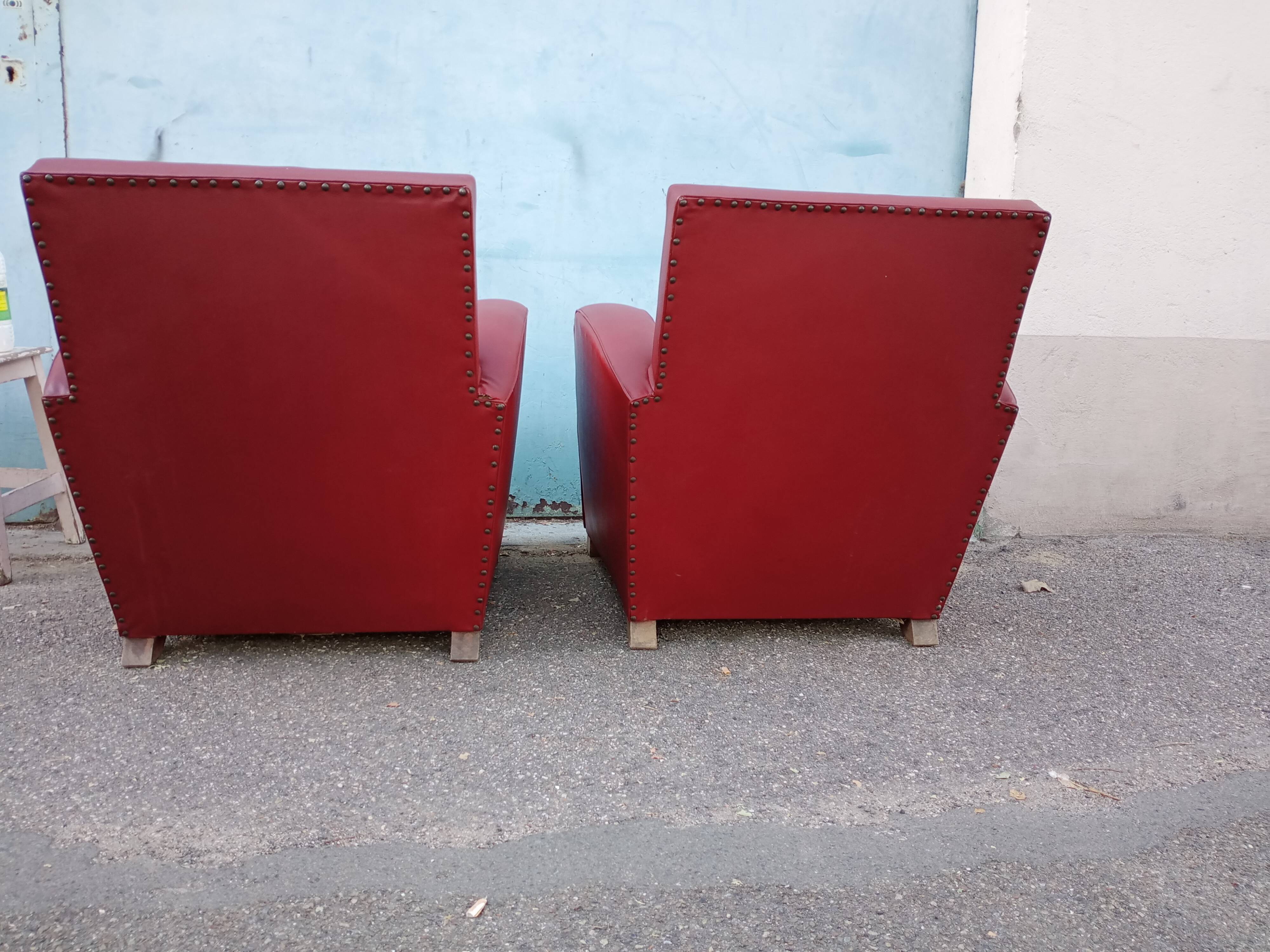 Skaï club armchair 1940