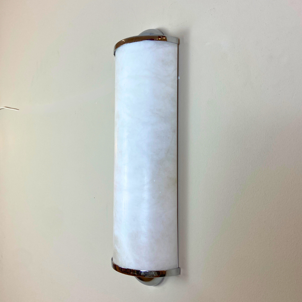 Alabaster Wall Sconce from Eclipsi, Spain, 1990s