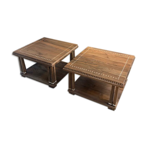 Lot 2 tables basses style