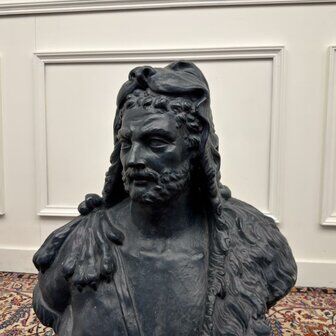 Bust of Hercules by Lucas Faydherbe