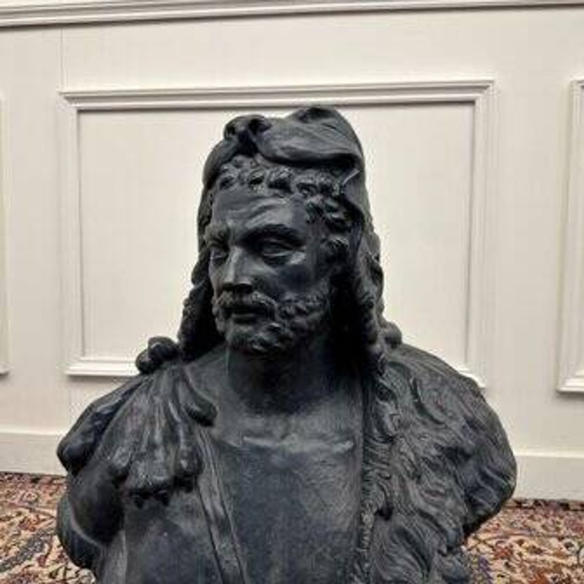 Bust of Hercules by Lucas Faydherbe