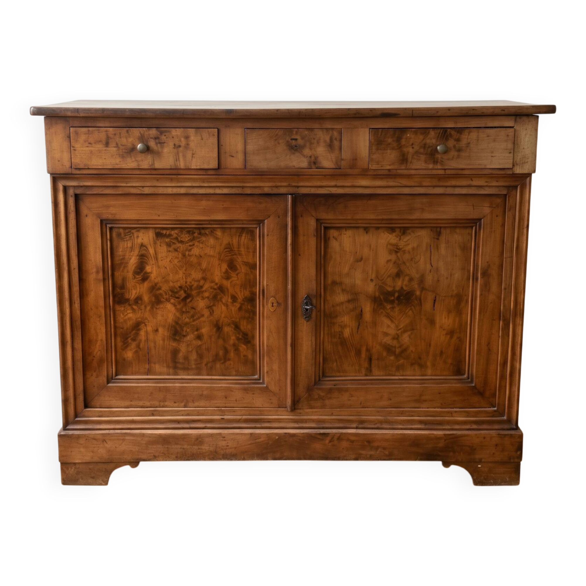 Antique walnut sideboard from the period.