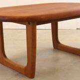 Holstebro vintage deense teak salontafel 'Oksby'