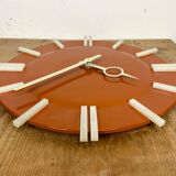 Industrial Office Wall Clock from Pragotron, 1970s