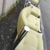 6 Roche Bobois steel chairs