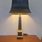 Neo-classical marble obelisk lamp for the Ramsay house from the 70s