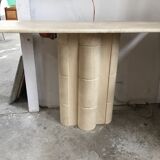 Travertine console years 70/80