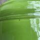 Glazed green cache-pot