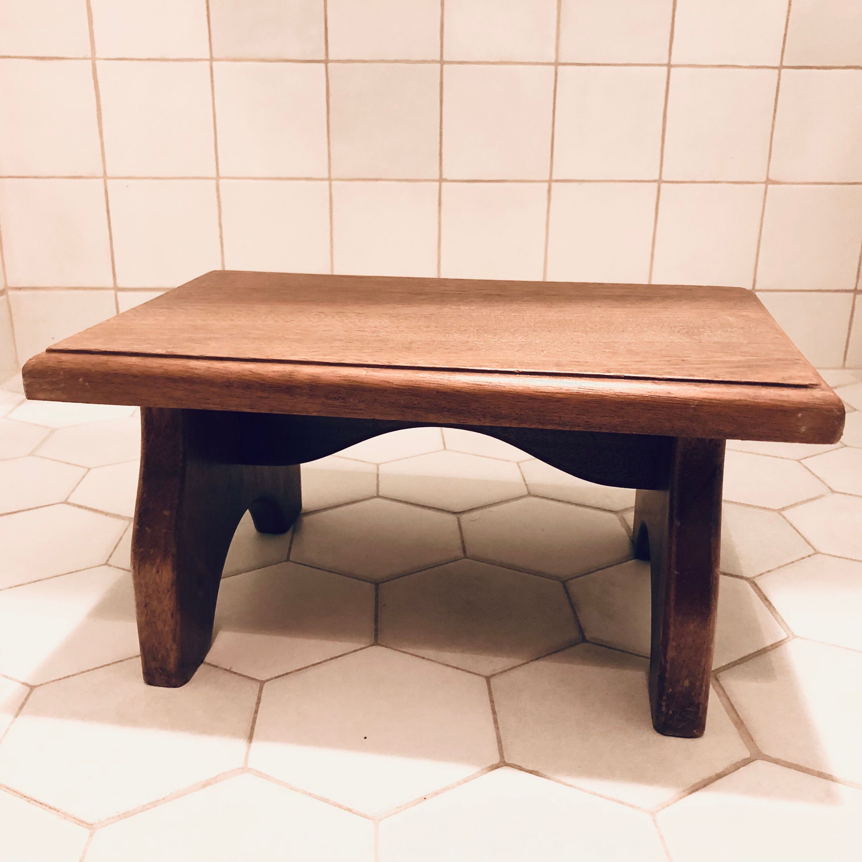 Wooden children's footboard