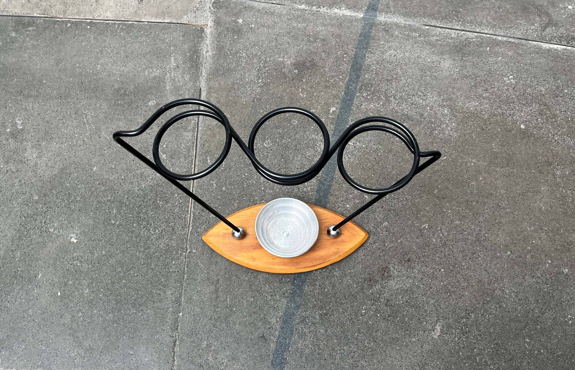 Postmodern umbrella stand, 1980s