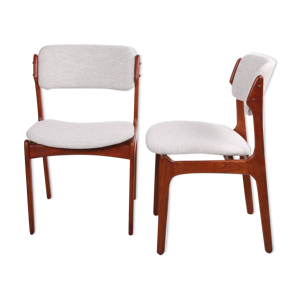 Paire de chaises en teck