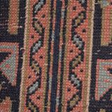 Vintage Turkish Oushak Handwoven Rug 63x633 cm