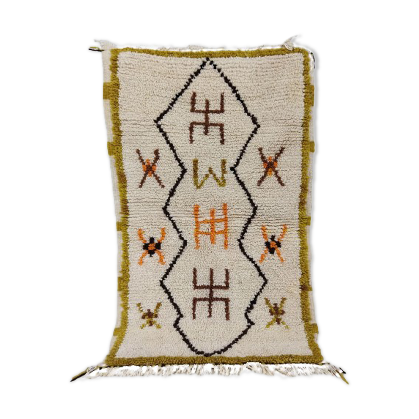 Moroccan berbere carpet 102x62cm