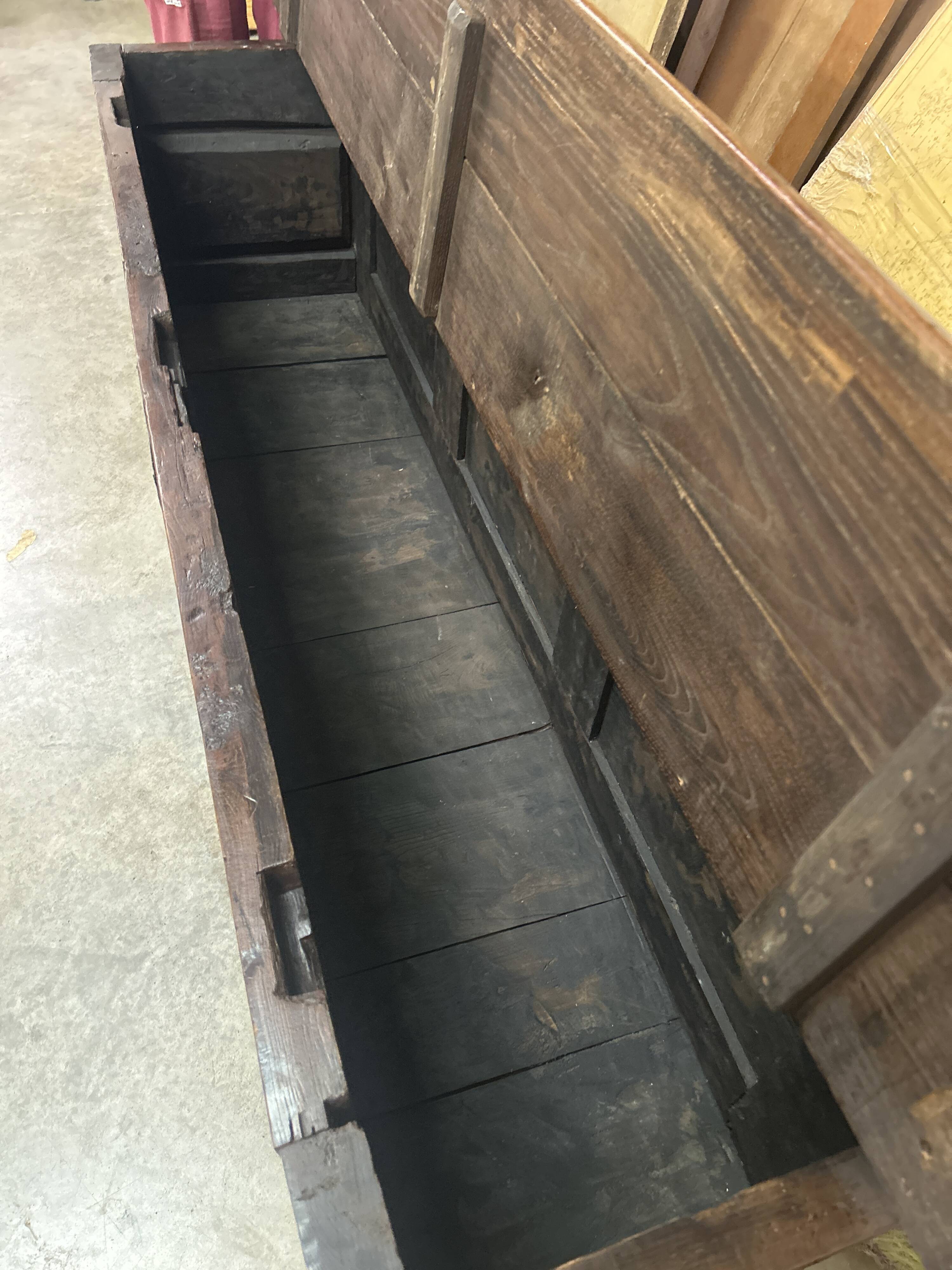18th-century ash chest
