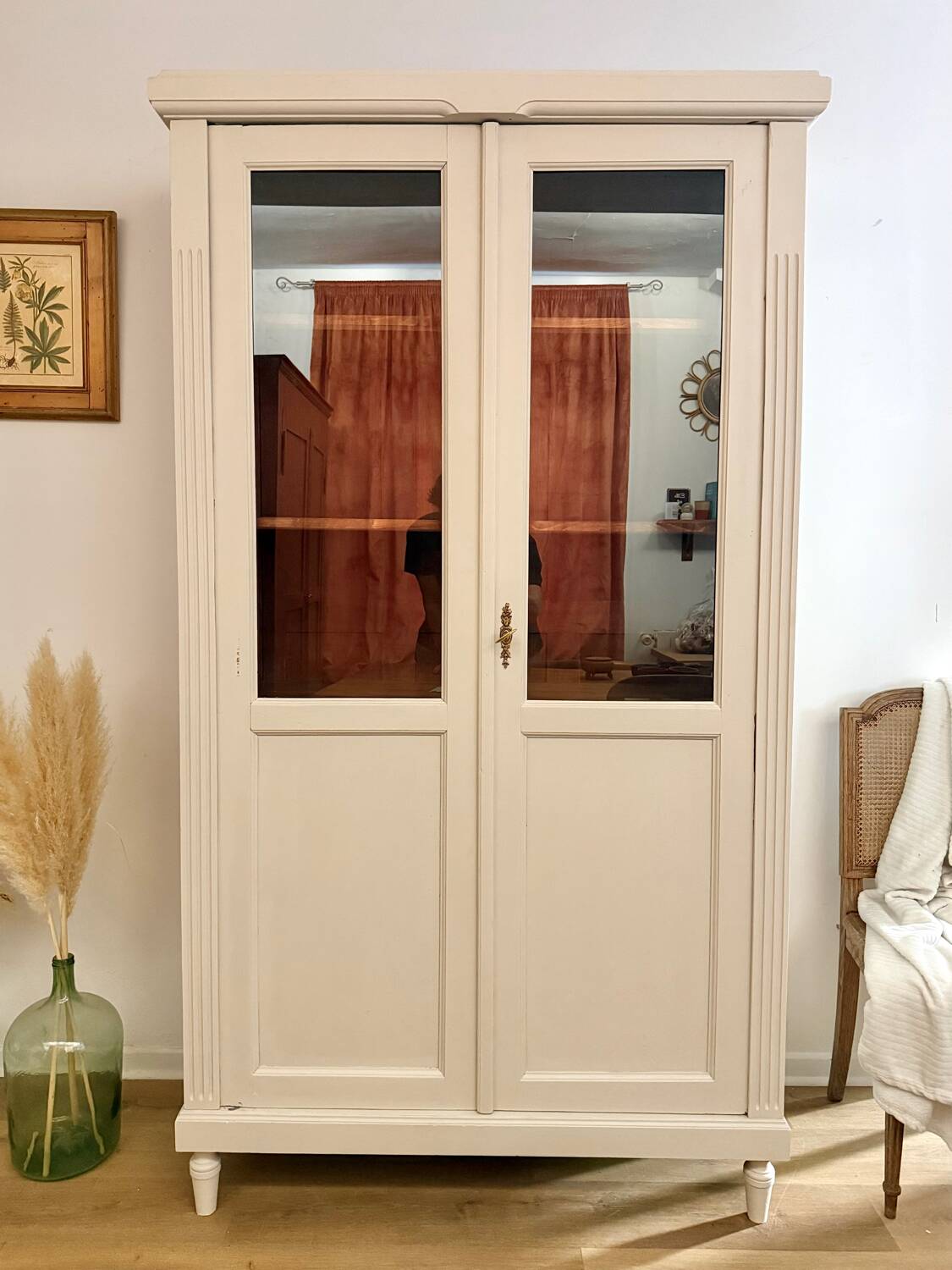 Armoire vitrine bibliothèque