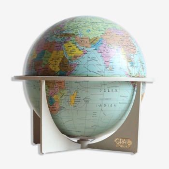 Globe terrestre vintage Scan Globe Danemark