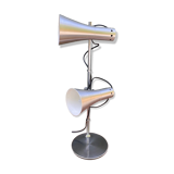 Table lamp two vintage spotlights