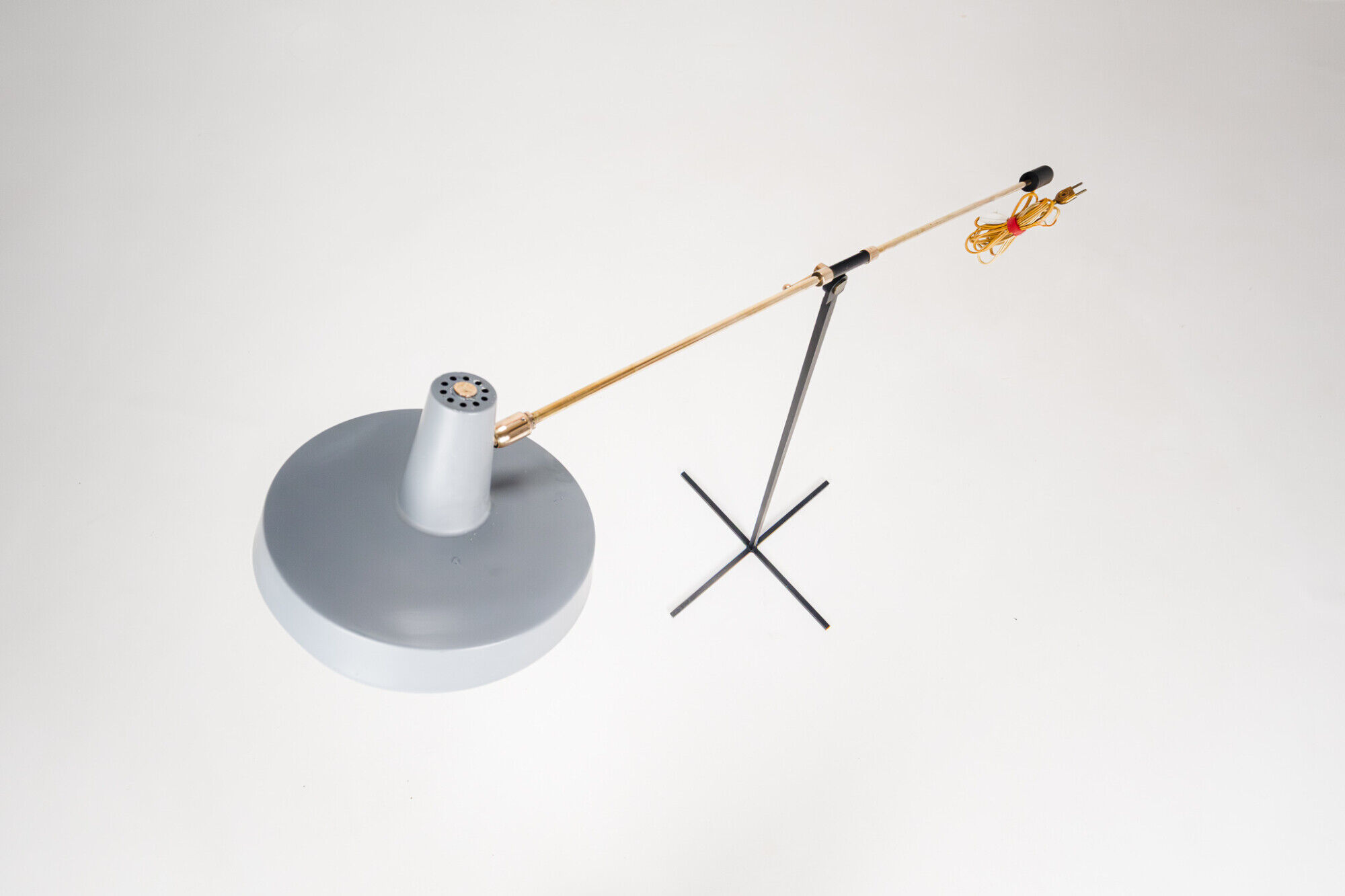 Mid-century counterbalance floor lamp by Boulanger, Belgium, 1960s