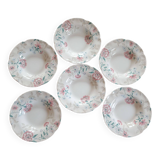 set of 6 deep plates English earthenware Johnson Brothers