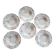 set of 6 deep plates English earthenware Johnson Brothers