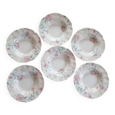 set of 6 deep plates English earthenware Johnson Brothers