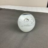 Paperweight white sulfide ball