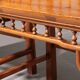 Rare Hongmu comb-back armchairs, hand-carved, late Qing dynasty, Asia
