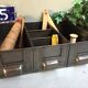 Lot of 3 industrial lockers