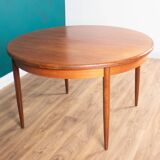 Retro teak gplan 1960s fresco dining table & 4 four chairs by victor wilkins