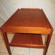 Desserte table roulante danoise en teck 1960