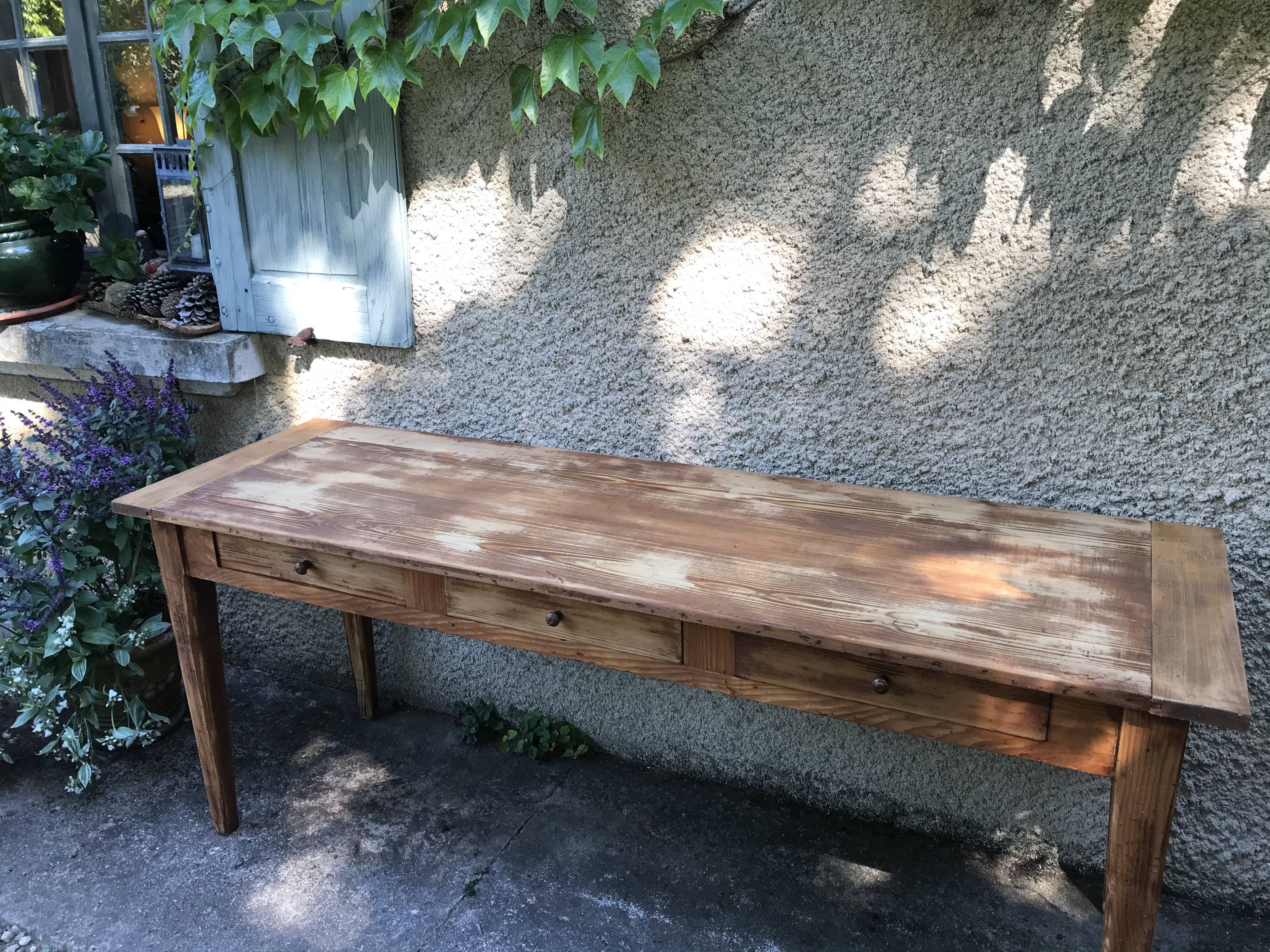Vintage bistro table