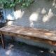 Vintage bistro table