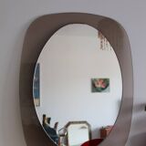 Two-tone glass mirror from the 70s
